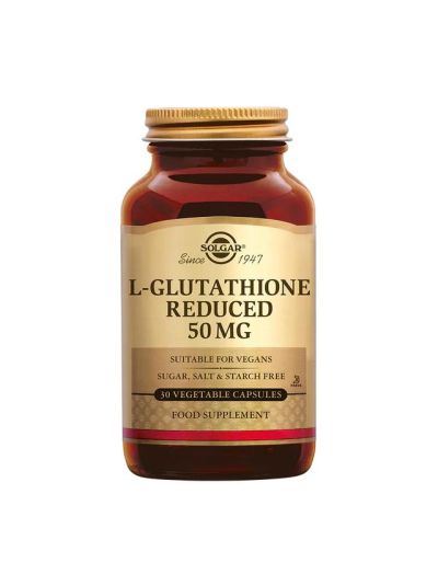 Solgar, Reduced L-Glutathione, 50 mg, 30 Vegetable Capsules