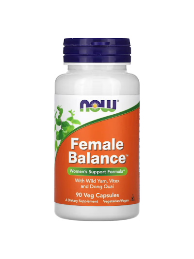 NOW Foods, Female Balance, 90 Veg Capsules