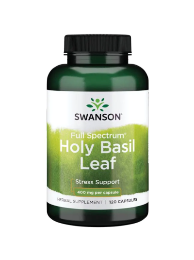Swanson Full Spectrum Holy Basil Leaf 800 mg 120 Capsules