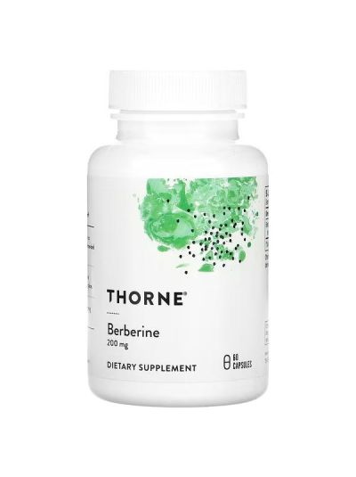 Thorne Research, Berberine, 200 mg, 60 Capsules