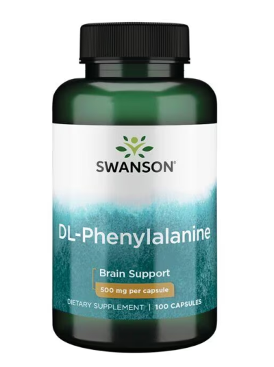 Swanson Premium - DL-Phenylalanine, 100 capsules