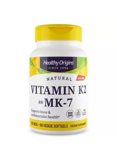 Healthy Origins, Vitamin K2 MK7, 100mcg, 60 soft capsules