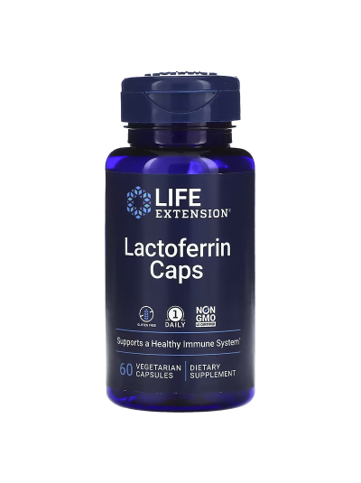 Life Extension, Lactoferrin Caps, 60 capsules