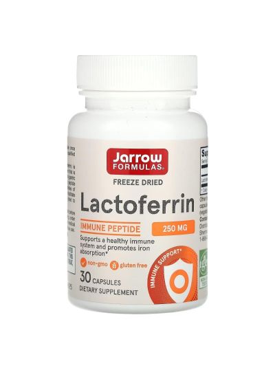 JARROW FORMULAS LACTOFERRIN / LACTOFERRIN 250 MG 30 CAPSULES