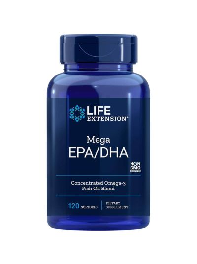 Life Extension Mega EPA/DHA, 120 Softgels
