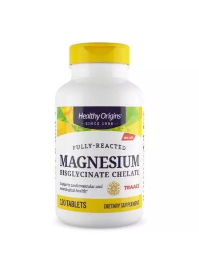 Healthy Origins, Magnesium Bisglycinate Chelate, 200 mg, 120 tablets