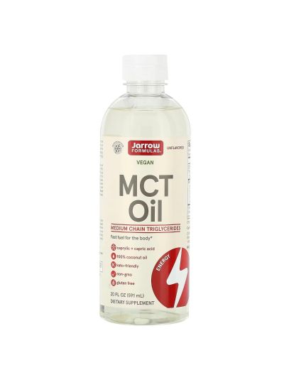 JARROW FORMULAS MCT OIL, FLAVOR-FREE, 591 ML