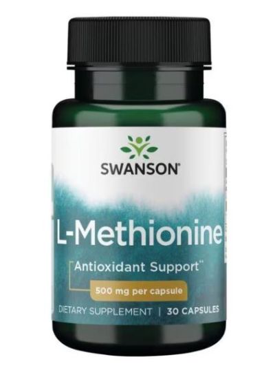 Swanson Premium - L-Methionine 500mg - 30 caps