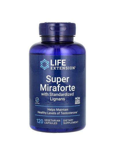 Life Extension, Super Miraforte with Standardized Lignans, 120 capsules