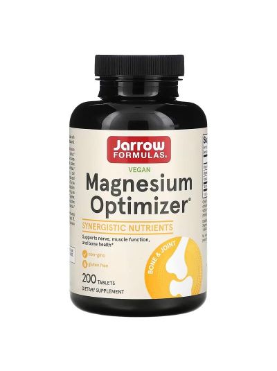 Jarrow Formulas, Magnesium Optimizer, 100 mg 200 Tablets