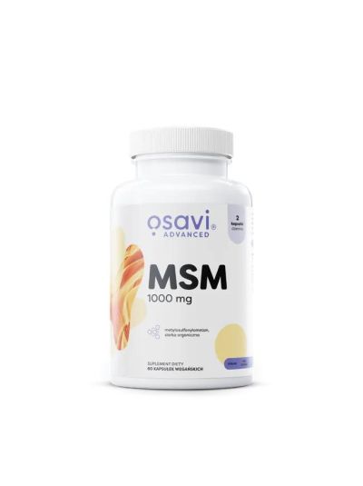 Osavi MSM, 1000 mg - 60 vegan capsules