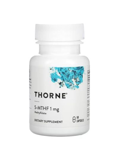 Thorne Research, 5-MTHF, 1 mg, 60 Capsules