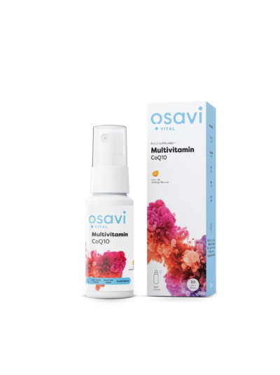Osavi Multivitamin CoQ10 Oral Spray, Orange - 25 ml.