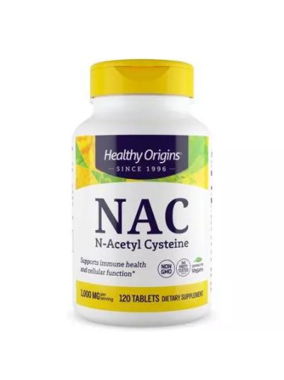 Healthy Origins, N-Acetyl Cysteine, 1000mg, 120 tablets