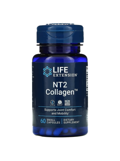 Life Extension, NT2 Collagen, Collagen, 60 small capsules