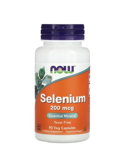 NOW FOODS SELENIUM 200 MCG 90 VEG CAPSULES