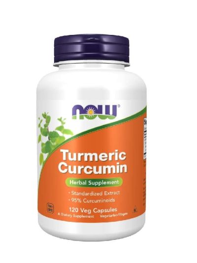 NOW FOODS TURMERIC CURCUMIN 120 CAPSULES