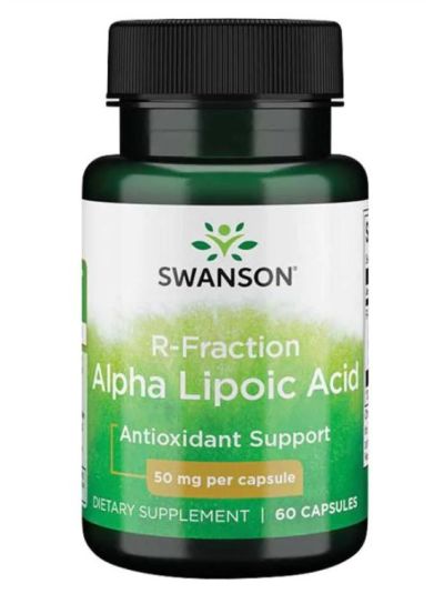 SWANSON R-FRACTION ALPHA LIPOIC ACID 50MG - 60 CAPS