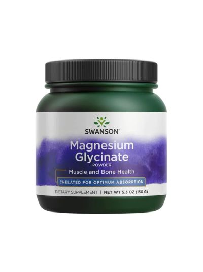 SWANSON ALBION CHELATIERTES MAGNESIUMGLYCINAT-PULVER - 150 GR