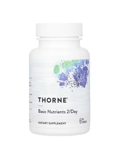 Thorne Research, Basic Nutrients 2/Day, 60 Capsules