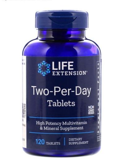 Life Extension Life Extension Two-per-Day 120 Tabletten