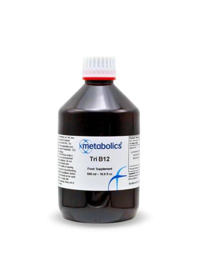 Metabolics Tri B12 (Adenosylcobalamin, Methylcobalamin, Hydroxocobalamin) 500 ml