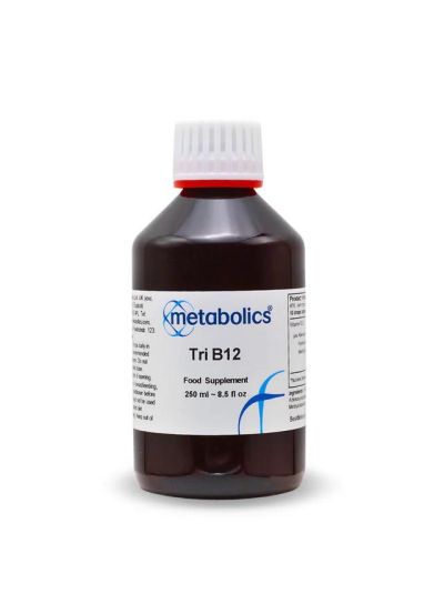 Metabolics Tri B12 (Adenosylcobalamin, Methylcobalamin, Hydroxocobalamin) 250 ml