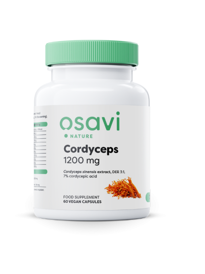 Osavi Cordyceps 1200 mg - 60 vegan capsules