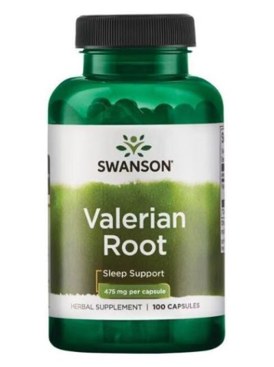 SWANSON PREMIUM VALERIAN ROOT 475 MG 100 CAPSULES