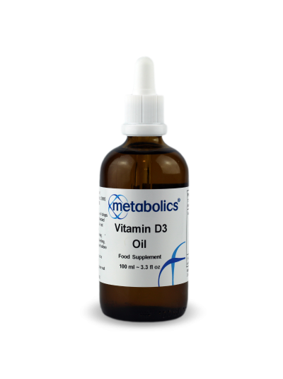 Metabolics Vitamin D3 in Avocado Oil 100 ml 