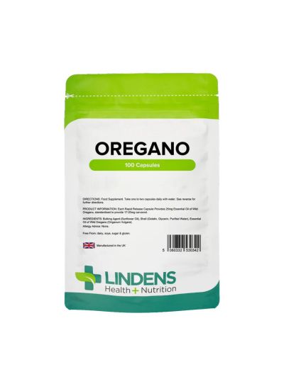 Lindens Oregano Oil 25 mg (100 capsules)