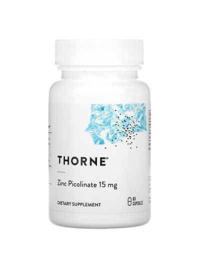 Thorne Research, Zinc Picolinate, 15 mg, 60 Capsules
