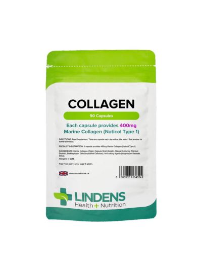 Lindens Collagen 400 mg (90 capsules)